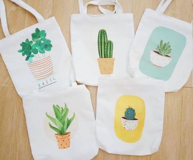 Túi vải bố canvas đẹp 29